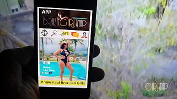 Preview 2 of Indin Sanilion - A horny Tourist meets Bibi Tsunami in Para Brazil!