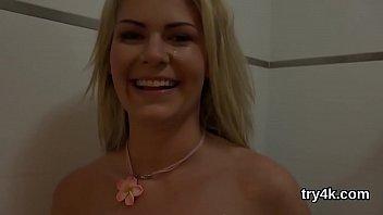 Preview 4 of Henti Bdsm - Kissable chick sucks penis in pov and gets slim snatch pounded