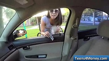 Preview 2 of Dad Porn Asia - Teens Love Money fucked in open Public -  video 20