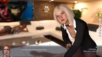 Preview 4 of Emma Hiss - Cure My Addiction - EP4 Part 41 Work Challenge By LoveSkySan69