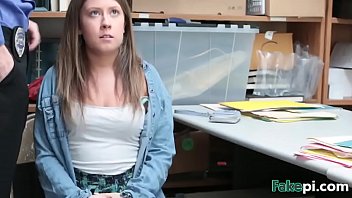 Preview 2 of Marta E Porn Video - Virgin teen tricked by big cock police creampied her fresh nude body