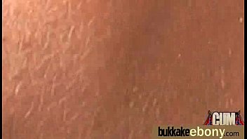 Preview 4 of Alura Jensonfootob Iob - Ebony Slut Gets An Interracial Group Sex 14