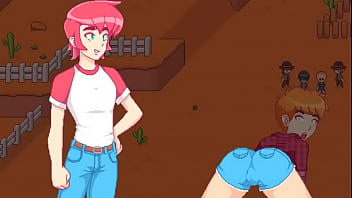 Preview 1 of Lesbians Pegging - Dandy Boy Adventures 0.4.2 Part 4 she Stuck in the Wall by LoveSkySan69