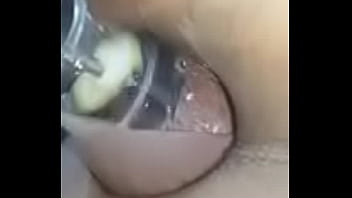 Preview 1 of Erika Fett - Amateur Pink Cum Bubbles Ladyboy Ass Drill live TRANNYCAMS69.COM