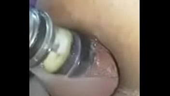 Preview 4 of Erika Fett - Amateur Pink Cum Bubbles Ladyboy Ass Drill live TRANNYCAMS69.COM