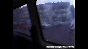 Preview 4 of Xxl Skinny Tranny - Blonde Mature Hitching A Ride Gets Fucked
