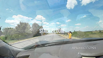 Preview 1 of Indian Xxx Bai - Bare Foot hitchhiker Fists Squirt Pee in my Car