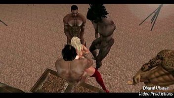 Preview 4 of World Jail - Kayla&#039_s Gangbang - Getting Used Hard