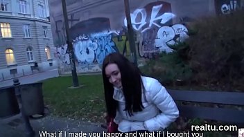 Preview 1 of Angellina Xxx - Stunning czech kitten is tempted in the mall and banged in pov