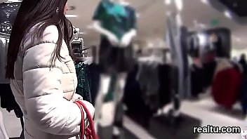 Preview 4 of Angellina Xxx - Stunning czech kitten is tempted in the mall and banged in pov