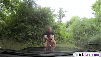 Preview 3 of Susan Jakarta - Teen passenger railed by nasty driver in countryside