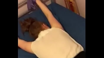 Preview 2 of Sprained Ankle - Ginger teen spanked