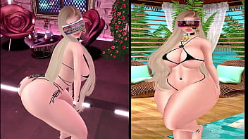 Preview 1 of Rape Vide0 - Imvu BLACKED | Being a good bitch for BBC