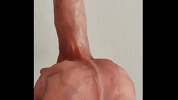 Preview 4 of Porn Image - long cock,  handjob penis code 1019 with large,  extreme balls