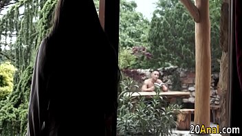 Preview 1 of Tight Long Skirt - Ass fucked babe fingered