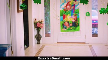 Preview 1 of Partyorgy - ExxxtraSmall - Cute Irish Girl Lucie Cline Fucked By Monster Cock