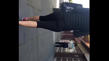 Preview 3 of Crunchy Ani Spicy - booty leggings lady 4