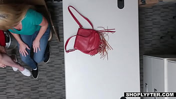 Preview 2 of 22 Yars - Teen and stepmom get caught shoplifting by the store security