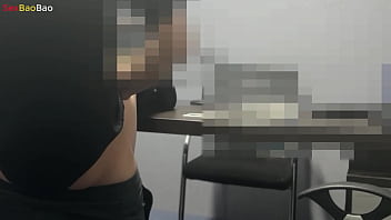 Preview 2 of Indian Bahu And Sasur Xxx - sexbaobao was fuck in office and hard to keep silience
