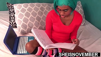 Preview 1 of Gamer Girl Gets It In The Ass - EbonyGoth Msnovember Playing With Blackpussy &amp_ BlackClit Until Her LittleCunt Orgasms on Sheisnovember