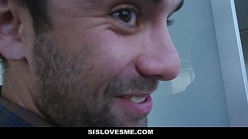 Preview 2 of Pussiy Liking - SisLovesMe - Annoying Stepsis Tiffany Watson Takes Two Huge Cocks