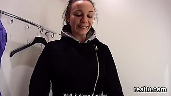 Preview 1 of Eveline Skinny - Stellar czech cutie gets tempted in the supermarket and nailed in pov