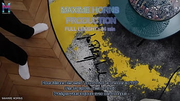 Preview 3 of Amateur Riding Pov - SLUTTY TRAINING : DOUBLE RAW PENETRATION AND CUM DRINKING MAXIME HORNS - copy