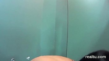 Preview 2 of Panty Poop Girl Mess - Glamorous czech kitten is seduced in the mall and poked in pov