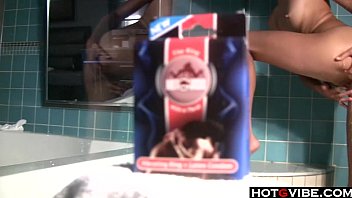 Preview 2 of Sarajay Sex - Petite brunette solo scene in the shower