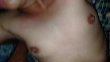 Preview 4 of Fat Bellies Inflation Men - Real asian masseuse doggystyled