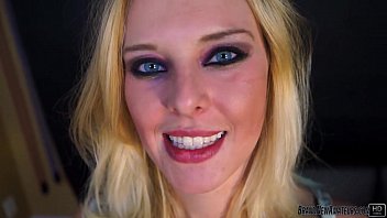 Preview 1 of Malay Wife Wet - Gorgeous blonde sucking cock while talking on cellphone