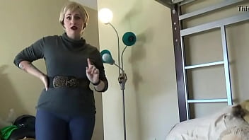 Preview 1 of Crop Girl - POV humiliation girls riding small penis