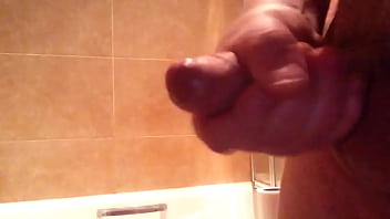 Preview 3 of Pornstar Aerobics - Masturbation in bathroom with cumshot