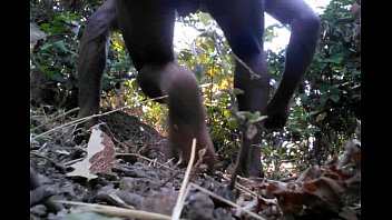 Preview 3 of Facial Milk - Tarzan Boy Nude Safar In Jungle