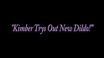 Preview 1 of Sixxxx Full Hd Video - Busty Teen Kimber Lee Fucks New Vibrator!