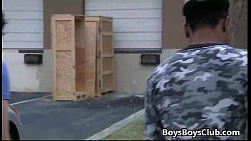 Preview 2 of Shy Girl Chaturbate - White Twink Gay Boy Fucked By Huge BLack Dick Rough 02