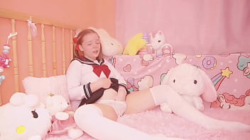 Preview 3 of Narmal Sixxsi - horny step-DADDY&#039_S GIRL sits on a bottle after SCHOOL
