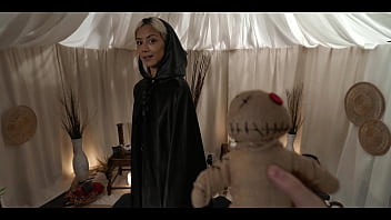 Preview 1 of Kidnapped Girl Xxxvideo - Squirting Whore Gives Full Control To Creepy Man With Voodoo Doll