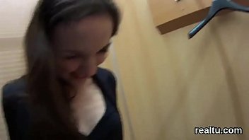 Preview 2 of Xxx Sax Prone Video - Fantastic czech nympho is teased in the mall and plowed in pov