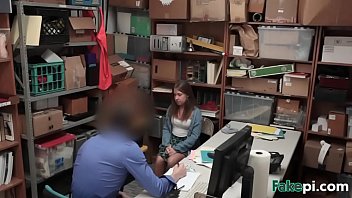 Preview 1 of Patty Cake Tube - Shoplifter brooke bliss gets her pussy serviced