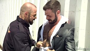 Preview 1 of Boney Pink - Gay Cop Gets Fucked by Hiary Guy