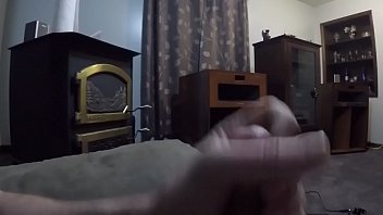 Preview 4 of Old Man Lesson - Jerking tugging and squeezing my big thick cock and blow massive creamy cumshot on my speaker  !!! Like and comment if your gettinwet