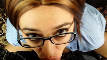 Preview 3 of Deni Denial Cumming - Sexy milf POV blowjob facial masturbation