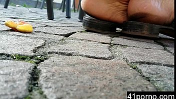 Preview 2 of Anastasia Lux Two Tube - Candid mature very dirty feet