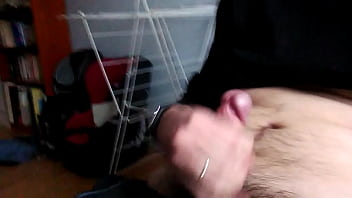 Preview 2 of Stock In Sofa - Mon premier video,  j&#039_avais le temps de me masturber