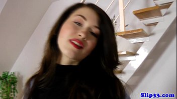 Preview 1 of Fingering Son Sleeping Mom - Polish teenager cocksucks old man before sex