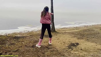 Preview 1 of Www Indean Xxxsex Com - flexible girl gets banged in public