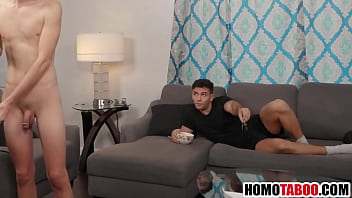 Preview 2 of Chut Vidio - Strict step brother made him do chores