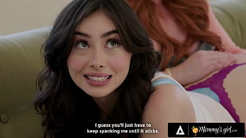 Preview 1 of Mongol Shin Kino - MOMMY&#039_S GIRL - Angry MILF Sophia Locke DISCIPLINES Yet Again Misbehaving Stepbae Chloe Surreal!