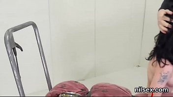 Preview 3 of Teen Bang Boy Whit Strapon - Peculiar cutie was taken in butt hole assylum for painful treatment